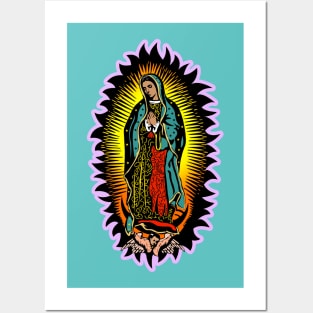 Our Lady of Guadalupe Virgin Mary Posters and Art